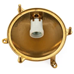 Foresti ＆Suardi Wand- und Deckenleuchte Messingguss rund Best