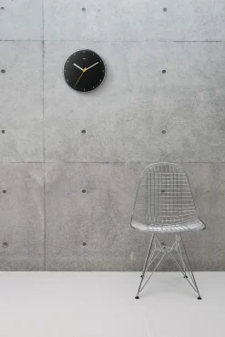 Braun Wanduhr , klein Discount