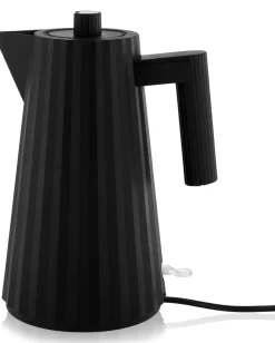 Alessi Wasserkocher Plissé Schwarz Hot