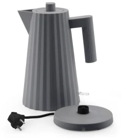 Alessi Wasserkocher Plissé Grau Outlet