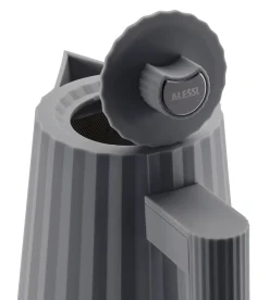 Alessi Wasserkocher Plissé Grau Outlet