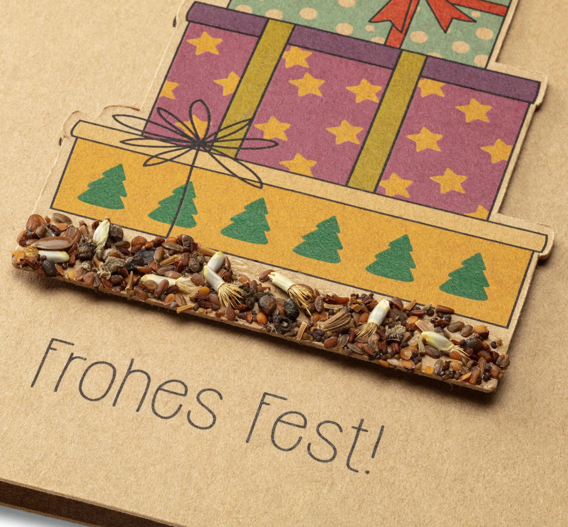 Die Stadtgärtner Weihnachtskarten mit Wildblumensamen Online