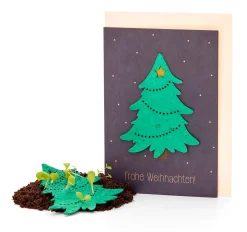 Die Stadtgärtner Weihnachtskarten mit Wildblumensamen Online