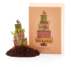 Die Stadtgärtner Weihnachtskarten mit Wildblumensamen Online