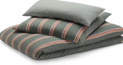 Manufactum Wendebettbezug gestreift Grün New
