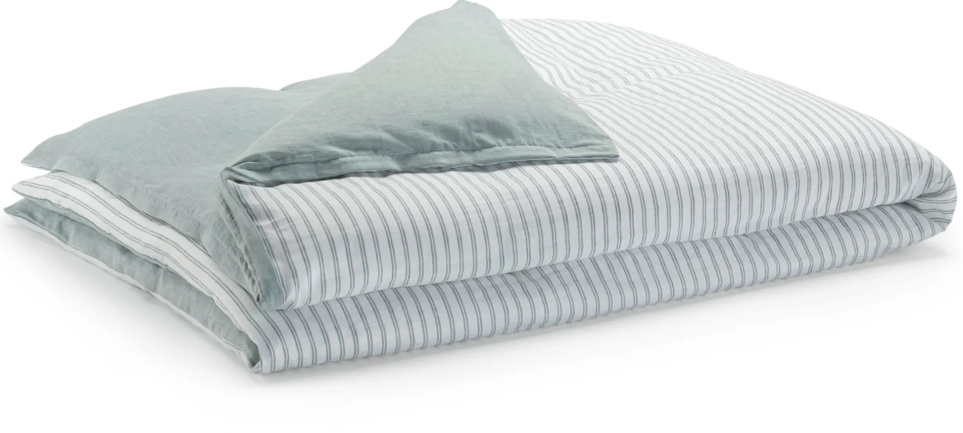 elegante Wendebettbezug Halbleinen Sale