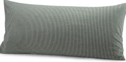 Manufactum Wendekopfkissenbezug gestreift Grün