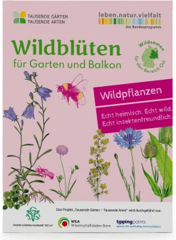 Tausende Gärten – Tausende Arten Wildblumen für Balkon und Garten gebietsheimisch New