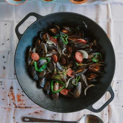 Victoria Wokpfanne Gusseisen