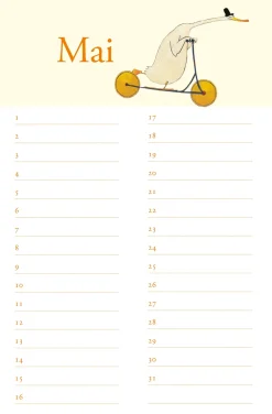 Peter Hammer Verlag Wolf Erlbruchs Geburtstagskalender