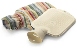 Steiner Wärmflasche mit Merinowollbezug