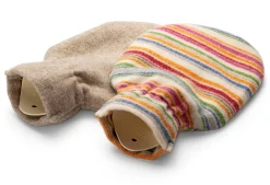 Steiner Wärmflasche mit Merinowollbezug New