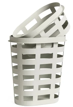 HAY Wäschekorb Laundry Basket, klein Hellgrau Outlet