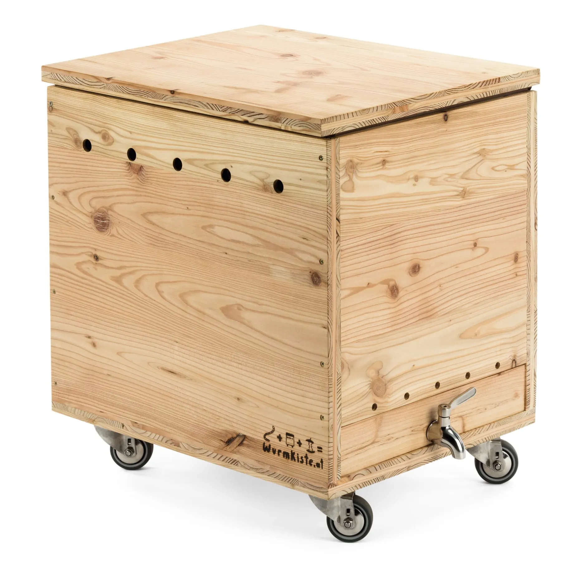 Wormsystems Wurmkiste Lärchenholz Clearance