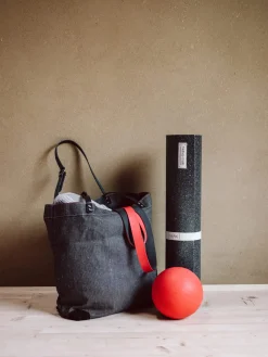 hejhej Yogamatte Schwarz Clearance