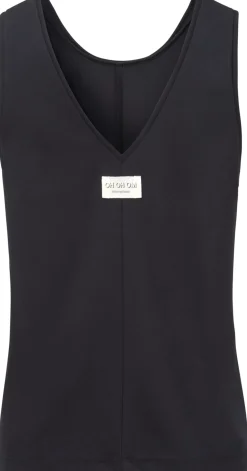 OH OH OM Ethical Sportswear Yoga-Top ärmellos Schwarz New