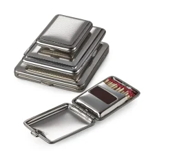 vom Hofe Manufaktur Zigarettenetui Stahlblech Clearance