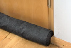 Friedrich Zugluftrolle Streichgarnloden Anthrazit Best