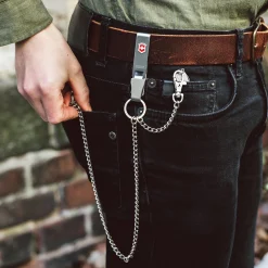 Victorinox Zweifach-Schlüsselkette mit Gürtelclip Sale