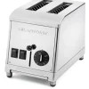 Milantoast Zweischacht-Toaster Edelstahl Clearance